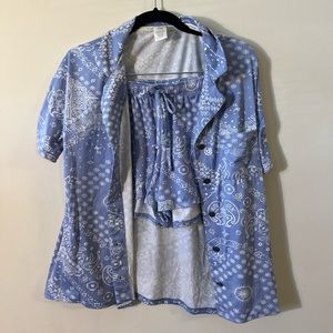 Lucky brand pajama set